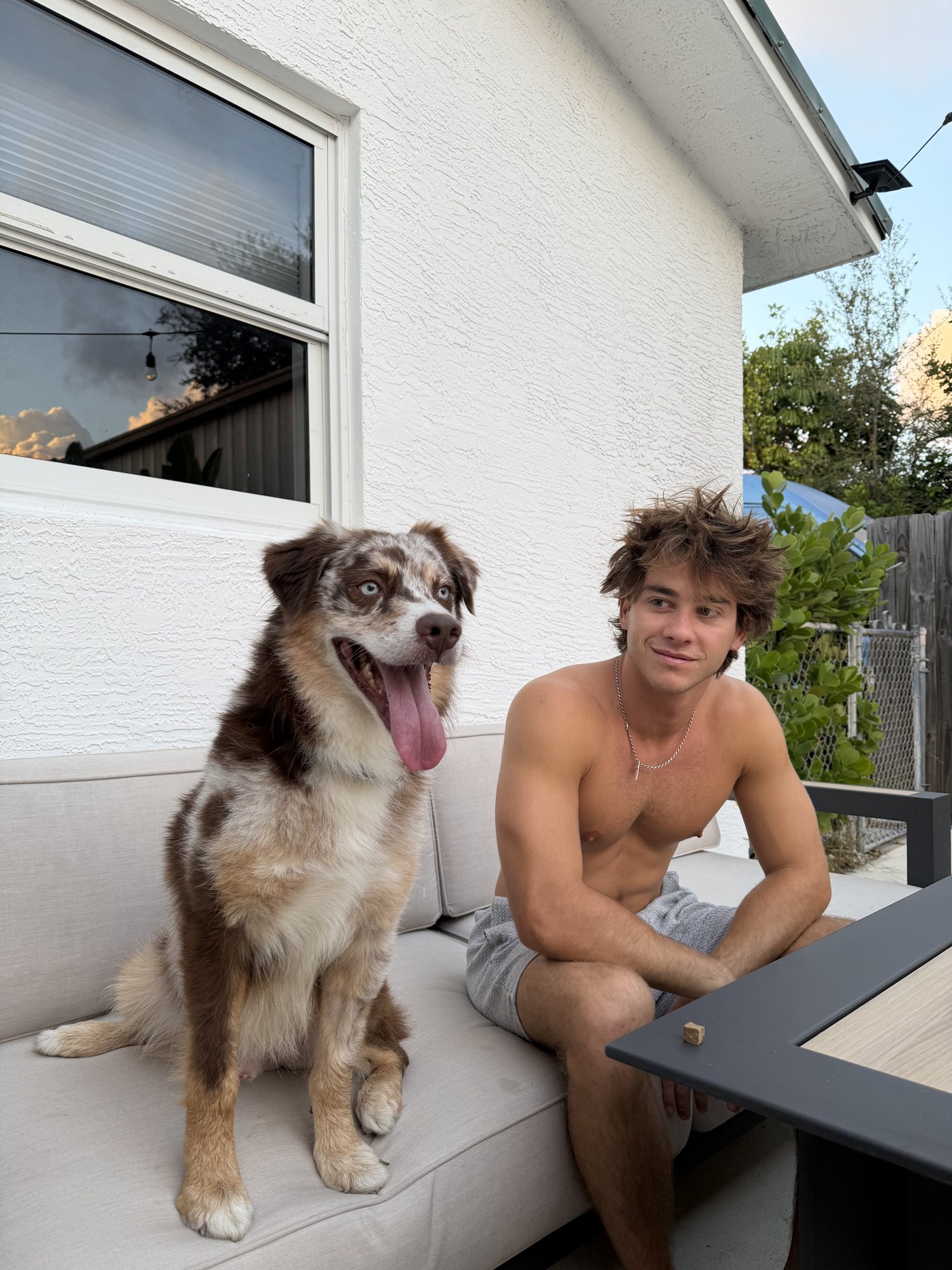 dalen and dude the dog